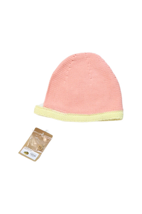 A Multicolour Beanies from Lililotte in size 0-3M for girl. (Back View)