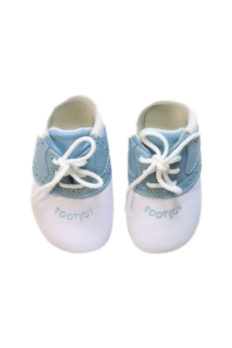 A Blue Sneakers from Footjoy in size 0-3M for boy. (Back View)