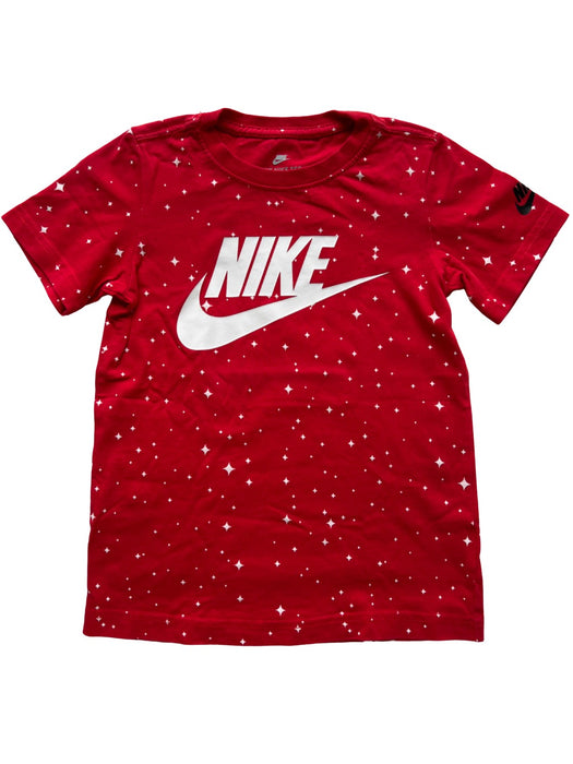 A Red Short Sleeve T Shirts from Nike in size 6T for neutral. (Front View)