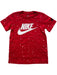 A Red Short Sleeve T Shirts from Nike in size 6T for neutral. (Front View)