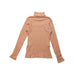 A Brown Long Sleeve Tops from Bonpoint in size 8Y for girl. (Back View)