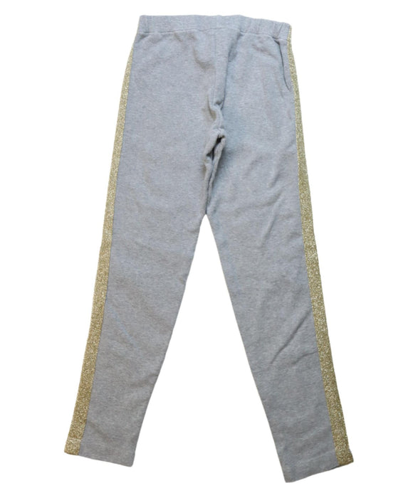 A Grey Sweatpants from Petit Bateau in size 6T for girl. (Back View)