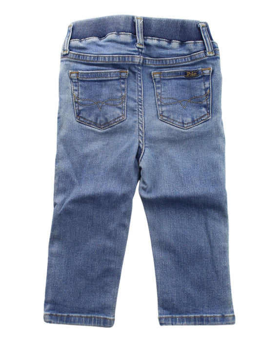 A Blue Jeans from Polo Ralph Lauren in size 12-18M for boy. (Back View)