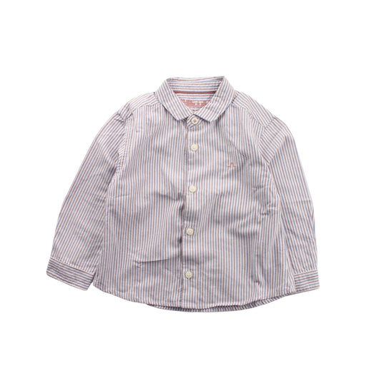 A White Long Sleeve Shirts from Chateau de Sable in size 12-18M for boy. (Front View)