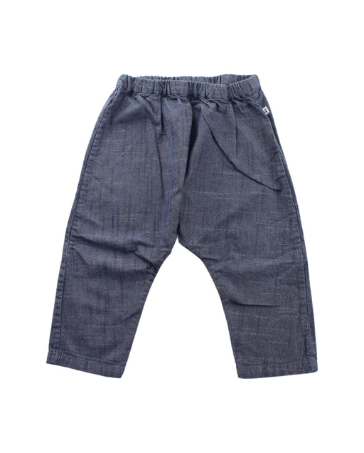 A Blue Casual Pants from Bonpoint in size 12-18M for boy. (Front View)