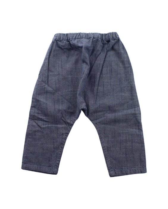 A Blue Casual Pants from Bonpoint in size 12-18M for boy. (Back View)