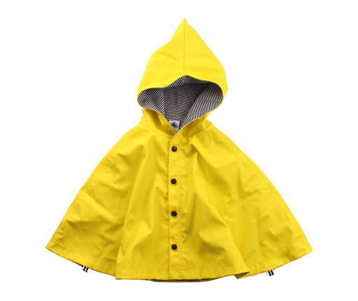 A Yellow Capes & Ponchos from Petit Bateau in size 12-18M for neutral. (Front View)