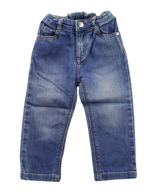 A Blue Jeans from Jacadi in size 12-18M for boy. (Front View)