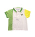 A White Short Sleeve Polos from Jacadi in size 2T for boy. (Front View)
