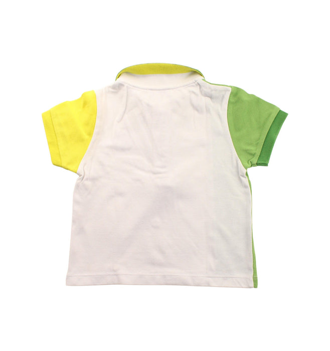 A White Short Sleeve Polos from Jacadi in size 2T for boy. (Back View)