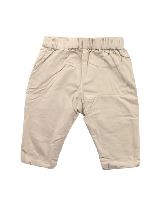 A Beige Casual Pants from Jacadi in size 6-12M for girl. (Back View)