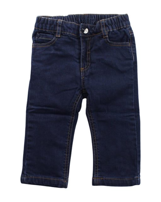 A Blue Jeans from Jacadi in size 6-12M for boy. (Front View)