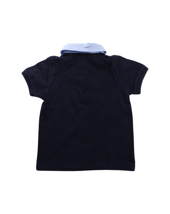 A Blue Short Sleeve Polos from Jacadi in size 12-18M for boy. (Back View)