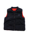 A Blue Outerwear Vests from Jacadi in size 6-12M for boy. (Front View)