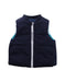 A Blue Outerwear Vests from Jacadi in size 12-18M for boy. (Back View)