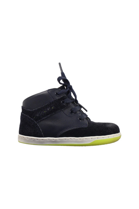 A Blue Sneakers from Jacadi in size 12-18M for boy. (Front View)