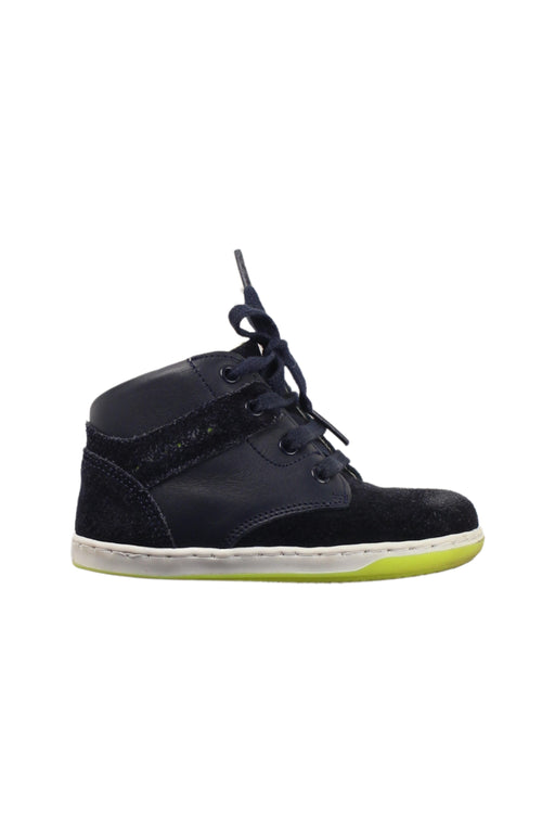 A Blue Sneakers from Jacadi in size 12-18M for boy. (Front View)