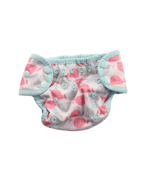 A Multicolour Cloth Diapers from Thirsties in size 0-3M for girl. (Front View)