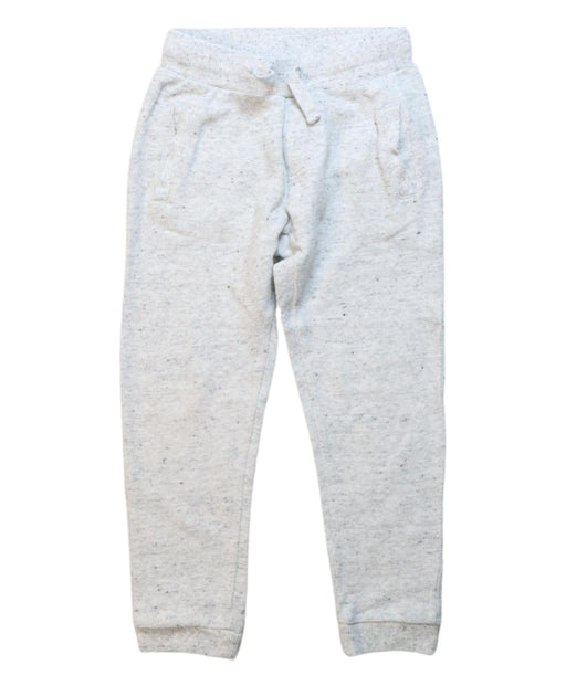 A Grey Sweatpants from Seed in size 4T for girl. (Front View)