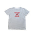 A Grey Short Sleeve T Shirts from Janie & Jack in size 5T for girl. (Front View)