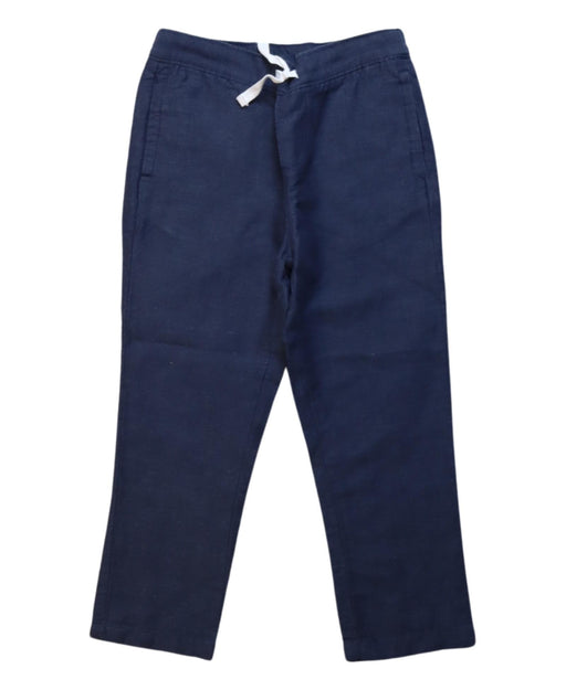 A Navy Casual Pants from Janie & Jack in size 3T for boy. (Front View)