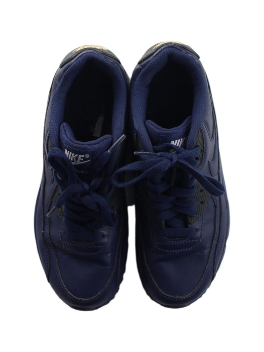 A Blue Sneakers from Nike in size 12Y for boy. (Back View)