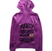 A Purple Zippered Sweatshirts from Juicy Couture in size 12Y for girl. (Back View)