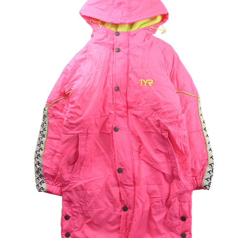 A Pink Puffer/Quilted Coats & Outerwear from TYR in size 6T for girl. (Front View)