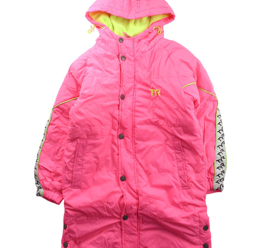 A Pink Puffer/Quilted Coats & Outerwear from TYR in size 6T for girl. (Front View)
