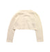 A White Cardigans from Jacadi in size 3T for girl. (Back View)