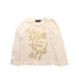 A White Long Sleeve T Shirts from Catimini in size 4T for girl. (Front View)