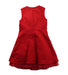 A Red Sleeveless Dresses from Nicholas & Bears in size 4T for girl. (Back View)