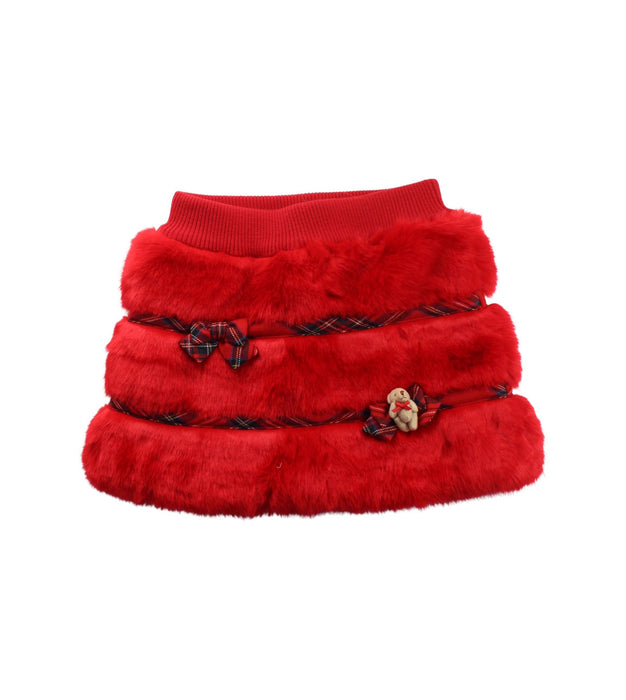 A Red Short Skirts from Nicholas & Bears in size 6T for girl. (Front View)