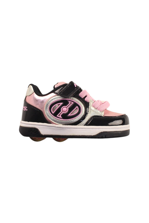 A Black Sneakers from Heelys in size 6T for girl. (Front View)