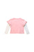 A Pink Long Sleeve Tops from Chickeeduck in size 4T for girl. (Back View)