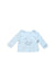 A Blue Pyjama Sets from The Little Tailor in size 3-6M for boy. (Front View)