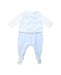 A White Onesies from Tutto Piccolo in size 0-3M for boy. (Front View)