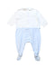 A White Onesies from Tutto Piccolo in size 0-3M for boy. (Back View)