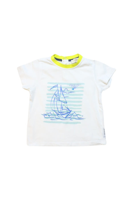 A Multicolour Short Sleeve T Shirts from Armani in size 6-12M for boy. (Front View)
