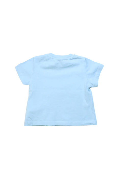 A Blue Short Sleeve T Shirts from Moschino in size 6-12M for boy. (Back View)