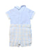 A Blue Short Sleeve Rompers from Nicholas & Bears in size 3-6M for boy. (Back View)