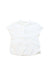 A White Short Sleeve Tops from Mayoral in size 3-6M for girl. (Front View)