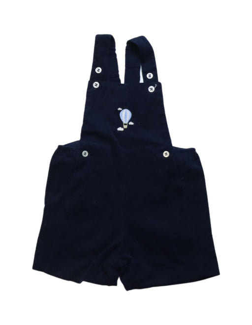 A Black Overall Shorts from Thom Browne in size 6-12M for neutral. (Front View)