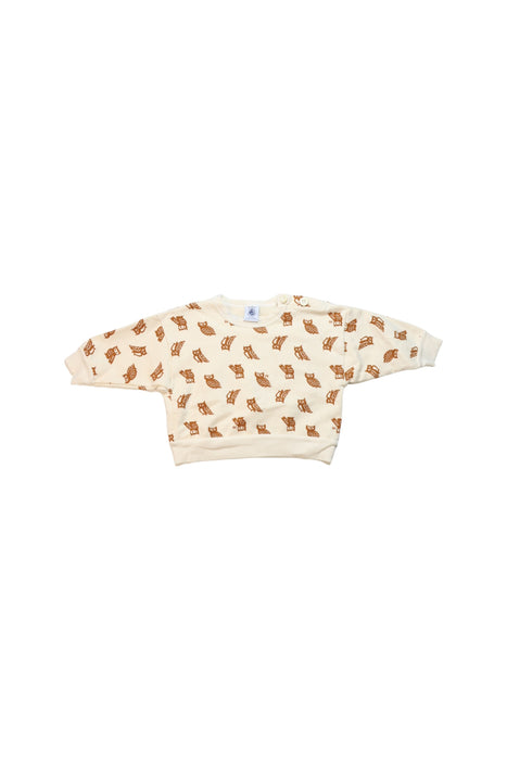 A Brown Pants Sets from Petit Bateau in size 3-6M for boy. (Front View)