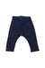 A Navy Sweatpants from Petit Bateau in size 3-6M for boy. (Back View)