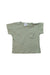 A Green Shorts Sets from Petit Bateau in size 3-6M for boy. (Front View)