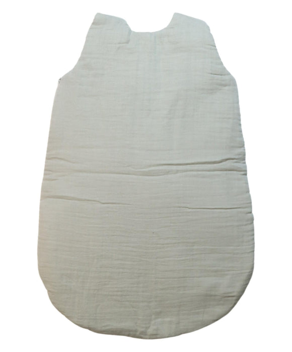 A Grey Sleepsacs from Numero 74 in size 0-3M for neutral. (Back View)