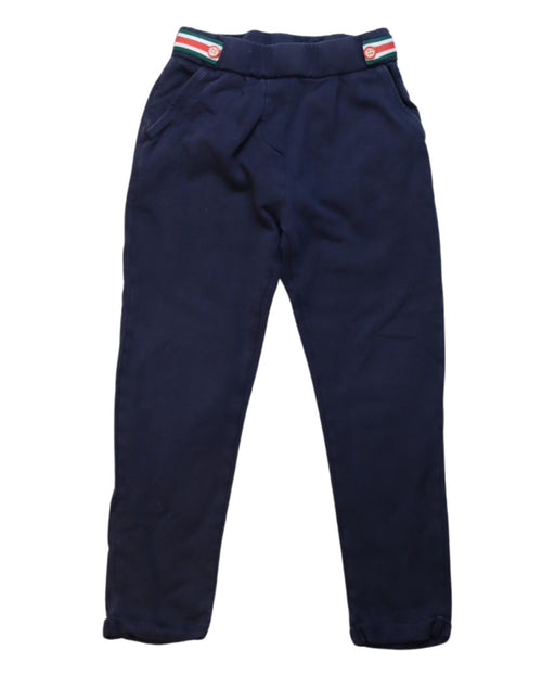 A Navy Sweatpants from Terre De Marins in size 5T for boy. (Front View)