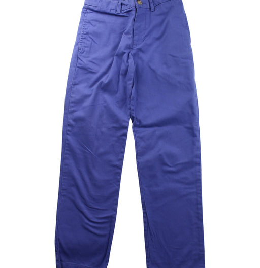 A Blue Casual Pants from Polo Ralph Lauren in size 7Y for girl. (Front View)