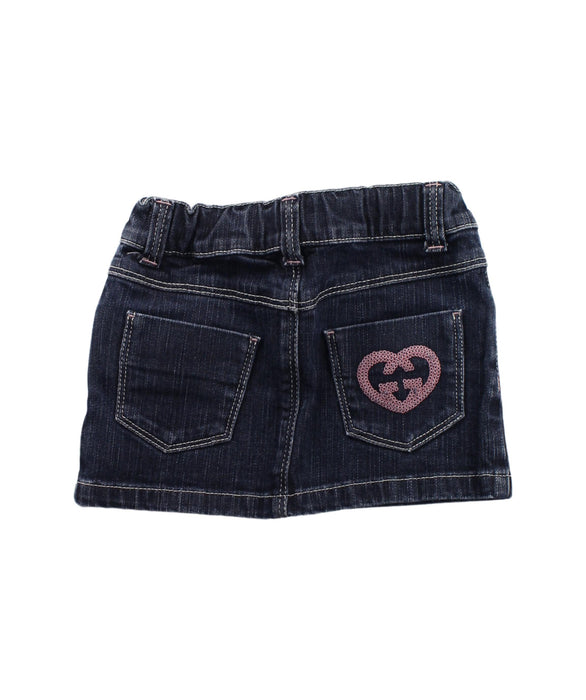 A Blue Short Skirts from Gucci in size 2T for girl. (Back View)